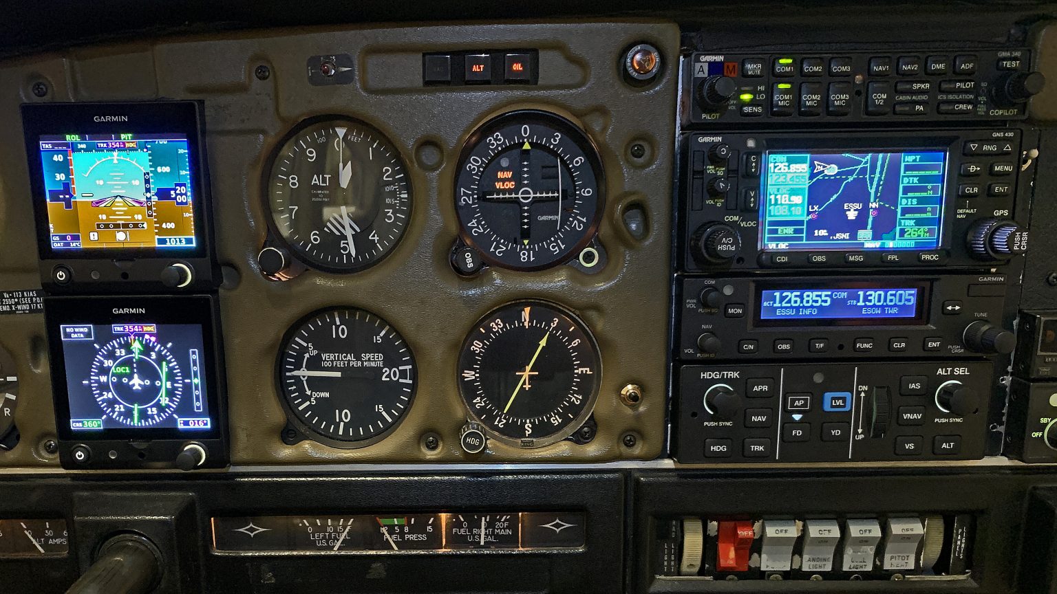 Garmin GFC500 autopilot SAMIONICS